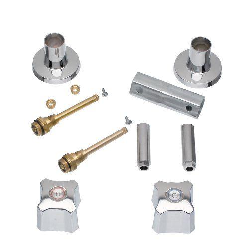 Imagem de Danco Durable Brass 2-Handle Tub/Shower Trim Kit para Kohler, Chrome, 9C-26H/C, 1-Kit (39687)