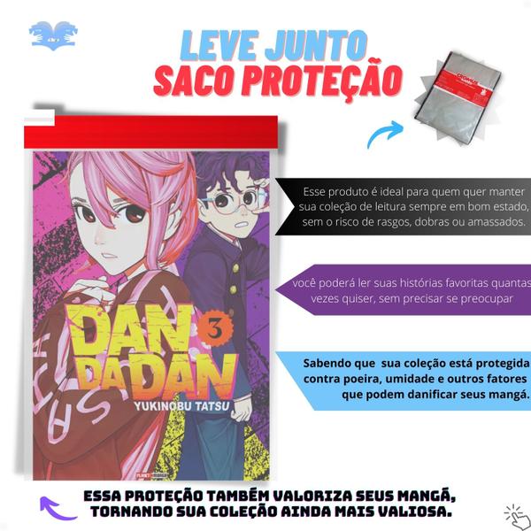 Imagem de Dandadan Mangá Volumes 1 ao 5 - Yukinobu Tatsu  KIT Capa Comum (Português BR)