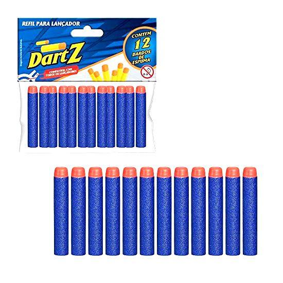 Dardos de Espuma com Ponta de Borracha para Lançadores Nerf 12 Peças - Art Brink Imagem de Dardos de Espuma com Ponta de Borracha para Lançadores Nerf 12 Peças