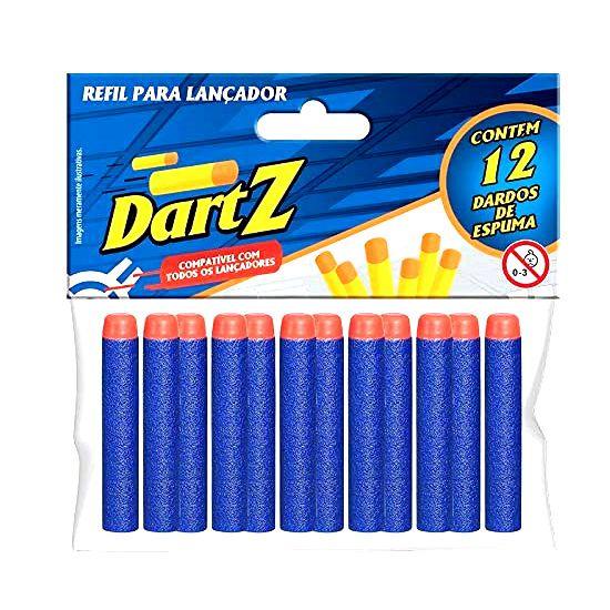 Dardos de Espuma com Ponta de Borracha para Lançadores Nerf 12 Peças - Art Brink Imagem de Dardos de Espuma com Ponta de Borracha para Lançadores Nerf 12 Peças