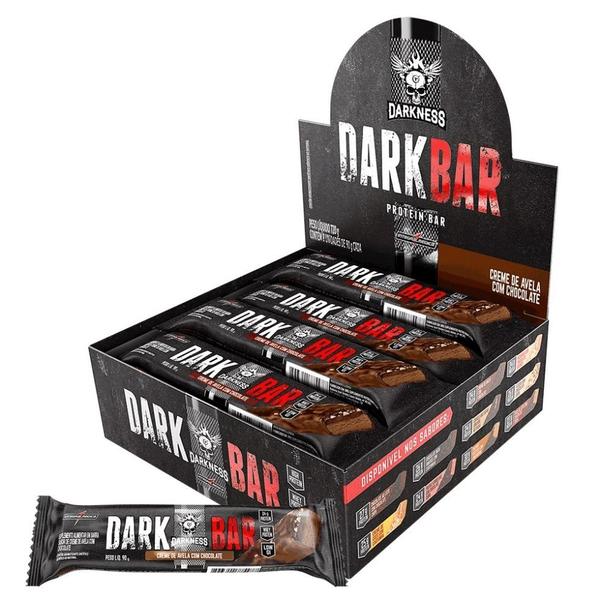 Imagem de Dark Bar Caixa 8 unidades (720g) - Sabor: Creme de Avelã c/ Chocolate