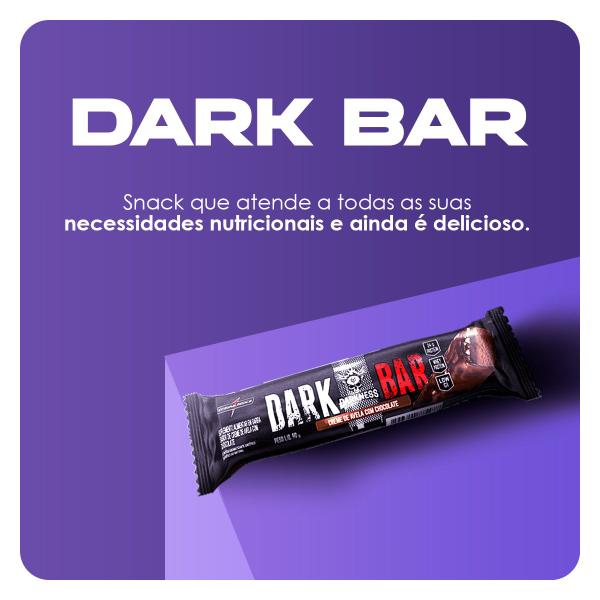 Imagem de DARK BAR - CREME DE AVELA COM CHOCOLATE - (8un x 90g) - INTEGRAL MEDICA