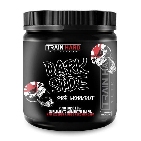 Imagem de Dark Side Pre Workout 210g - Sabor Citrus Black - Pré Treino Train Hard Nutrition