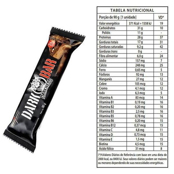 Imagem de Dark Whey Bar (8un) Darkness Integralmedica - INTEGRALMÉDICA