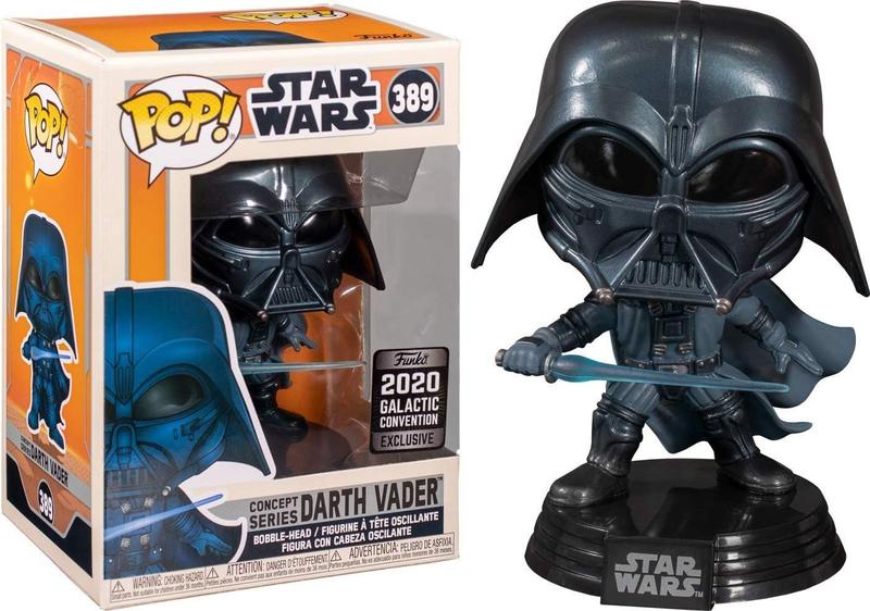 Imagem de Darth Vader - Star Wars - Concept Series - Funko Exclusive 2020 Galactic Convention - 389 - Pop! - Funko