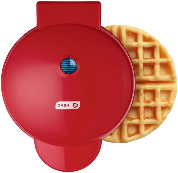 Imagem de Dash DEWM8100AQ Express 8" Waffle Maker Machine for Individual Servings, Paninis, Hash Browns + outros no go Breakfast, Lunch, or Snacks, com Fácil Limpeza, Lados Antiaderente, Aqua