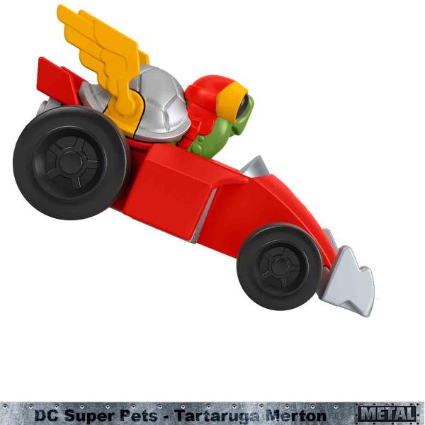 Imagem de DC Liga Super Pets - Carrinho Veículo Tartaruga Mirtes - Fisher Price HGL24