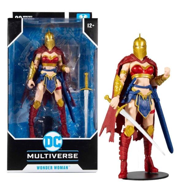 Imagem de DC Multiverse 7 Polegadas Action Figure Comic Series - Mulher Maravilha com Capacete do Destino