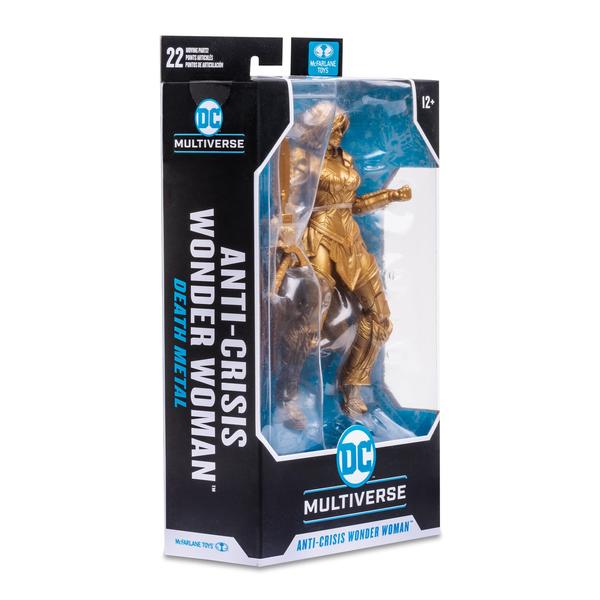 Imagem de DC Multiverse Comic 7 polegadas Action Figure Exclusive - Anti-Crise Gold Wonder Woman