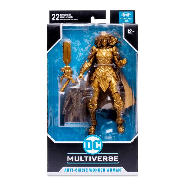 Imagem de DC Multiverse Comic 7 polegadas Action Figure Exclusive - Anti-Crise Gold Wonder Woman