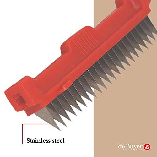 Imagem de de Buyer - La Mandoline Revolution Julienne Blade - Substituição Julienne Blade para Revolution Mandoline Slicer - Lâmina de Aço Inoxidável - 4 mm Vermelho