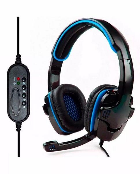 de Ouvido Gamer com Microfone USB KP 357 - Knup Imagem de de Ouvido Gamer com Microfone USB KP 357