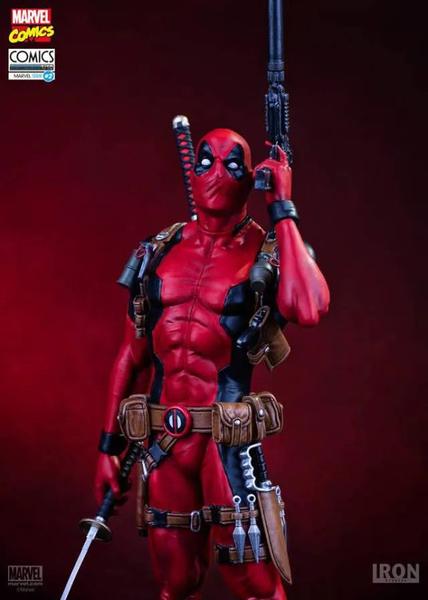Deadpool Art Scale 1:10 - Iron Studios - Estatueta Marvel Imagem de Deadpool Art Scale 1:10 - Iron Studios - Estatueta Marvel
