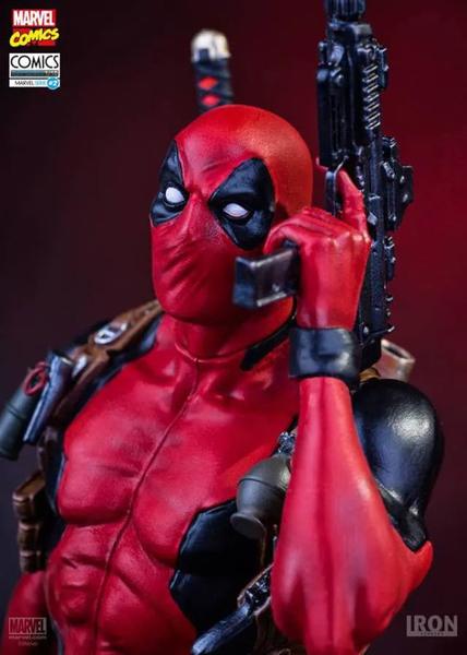 Deadpool Art Scale 1:10 - Iron Studios - Estatueta Marvel Imagem de Deadpool Art Scale 1:10 - Iron Studios - Estatueta Marvel