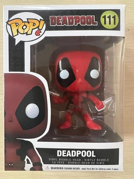 Imagem de Deadpool Wolverine Funko Pop Action Figure Decoração Fofa Anime Toy Presente De Natal