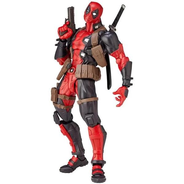 Imagem de Deadpool Wolverine X-men Figura De Ação Móvel Conjunta Estátua Modelo Ornamentos Colecionáveis