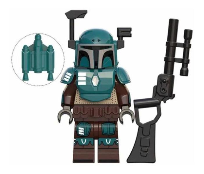 Imagem de Death Watch Mandalorian Star Wars Boneco Blocos De Montar