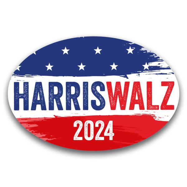 Imagem de Decalque magnético Magnet Me Up Kamala Harris Waltz, eleição de 2024