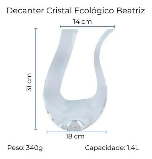 Imagem de Decanter Beatriz De Cristal 1,4L