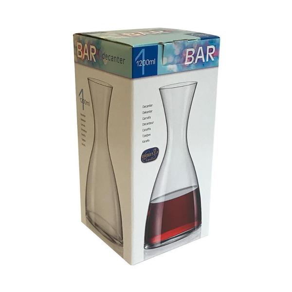 Imagem de Decanter De Cristal Ecológico Tipo Jarra 1200 Ml Bar Bohemia