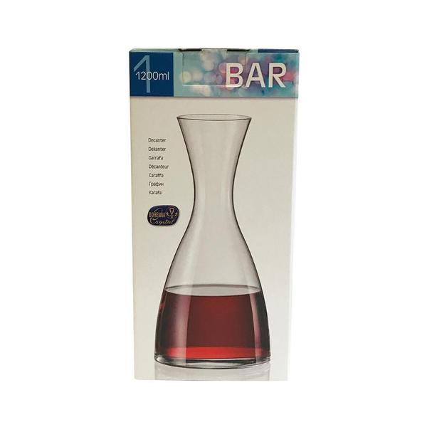 Imagem de Decanter De Cristal Ecológico Tipo Jarra 1200 Ml Bar Bohemia