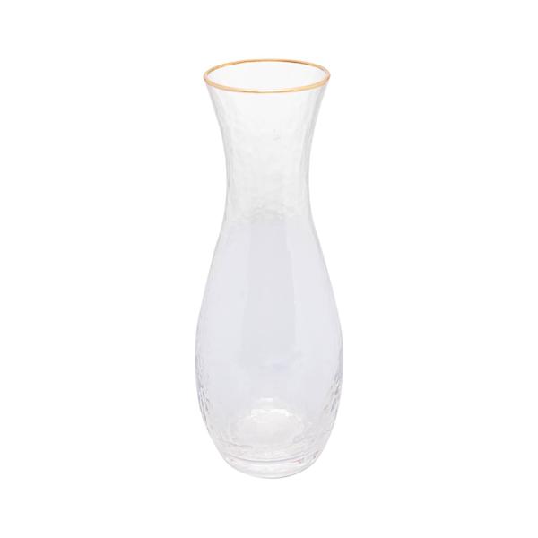 Imagem de Decanter De Cristal Fino Taj 1,15L Fio Borda Dourada Wolff