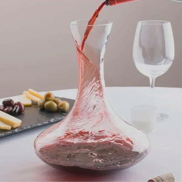 Imagem de Decanter De Vidro Para Vinho e Bebidas sem Alça 1,250 Litros