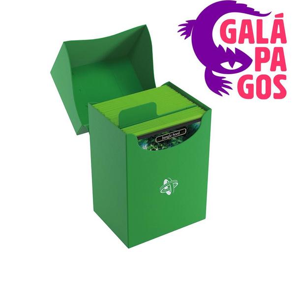 Imagem de Deck box de cartas 100+ xl verde - gmg057