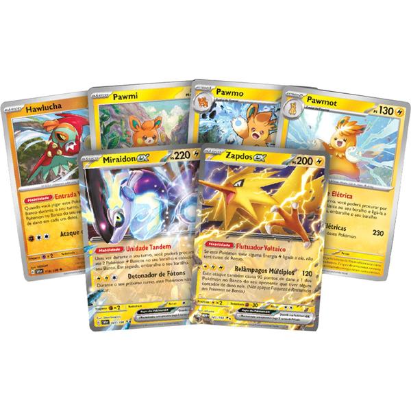 Imagem de Deck de Batalha Deluxe Pokémon -  Zapdos Ex - Pokémon TCG