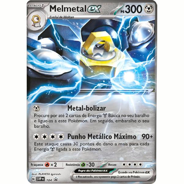 Imagem de Deck de Batalha Pokémon Ex Melmetal - Pokémon TCG