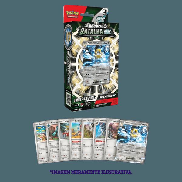 Imagem de Deck De Batalha Pokémon Melmetal Ex - Copag