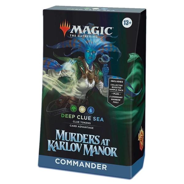 Imagem de Deck de Commander Assassinato Na Mansão Karlov Deep Clue Sea