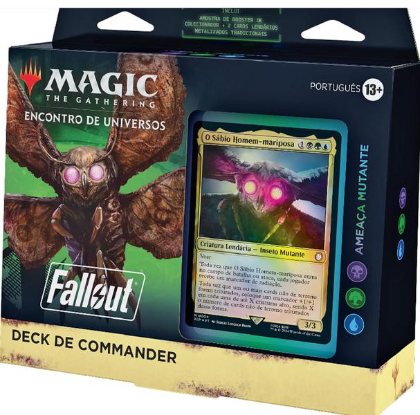 Imagem de Deck de Commander - Fallout - Ameaça Mutante (UGB) -  Inglês