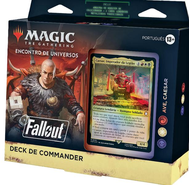 Imagem de Deck de Commander - Fallout - Ave, Caesar (BWR) - Inglês