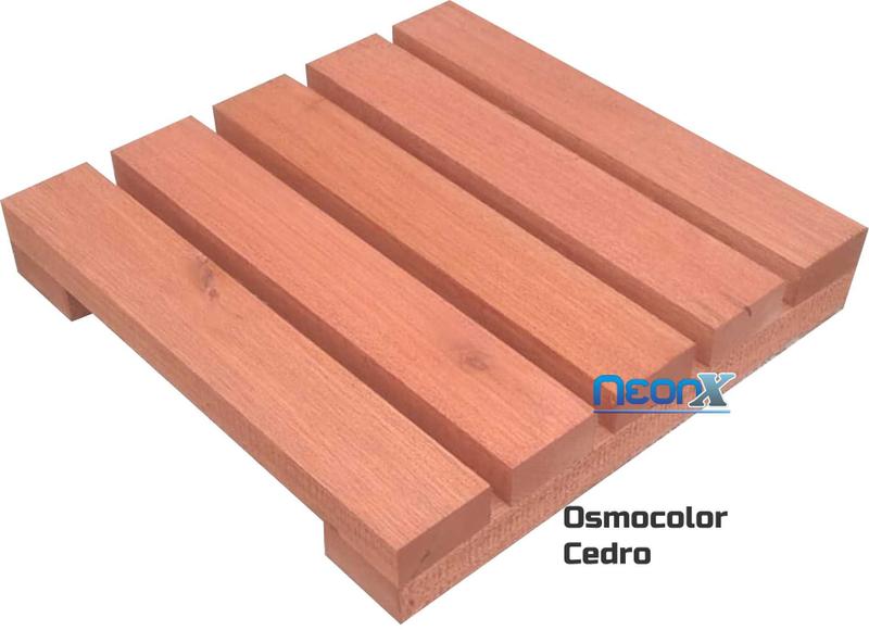 Imagem de Deck De Madeira Modular 25x25cm Com Pintura Neonx