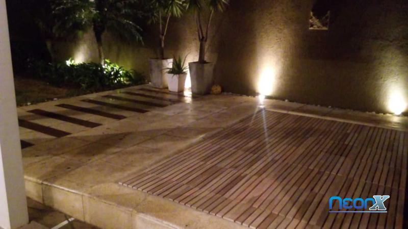 Imagem de Deck De Madeira Piscina Box Banheiro Capacho 103x83 cm Pintado NeonX