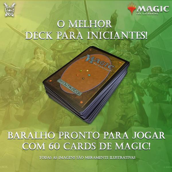 Imagem de Deck Magic White & Green Pronto p/Jogar Baralho de 60 cartas