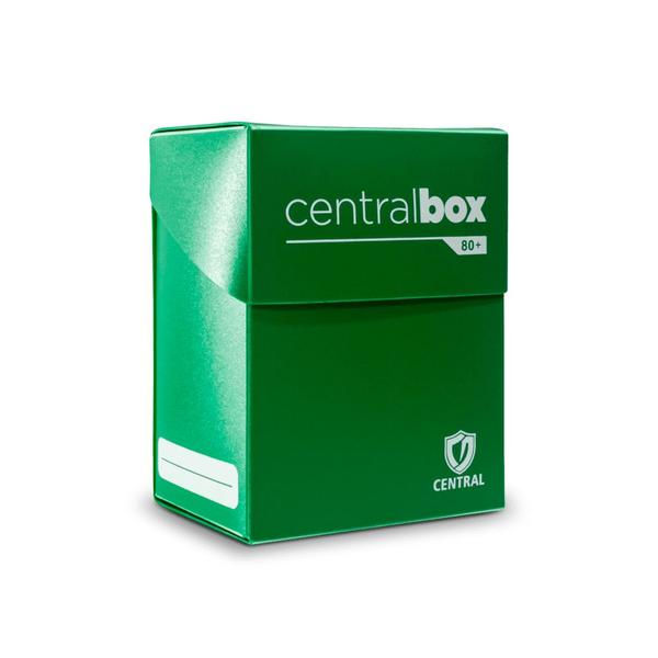 Imagem de Deckbox Central Deck Box  80+ Magic/Pokemon/Yugioh varias cores - Verde