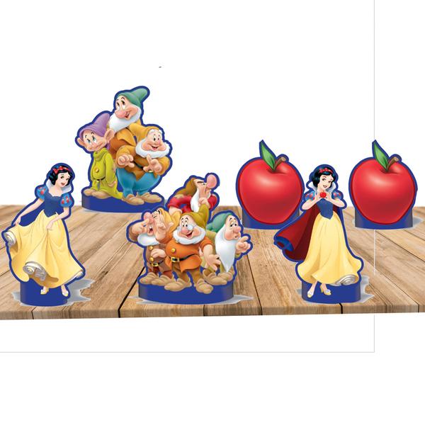 Imagem de Decoração 6 Display de mesa EVA  Branca de Neve festa Aniver