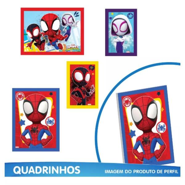 Imagem de Decoração Aniversário Homem Aranha e Amigos Com 40 Enfeites