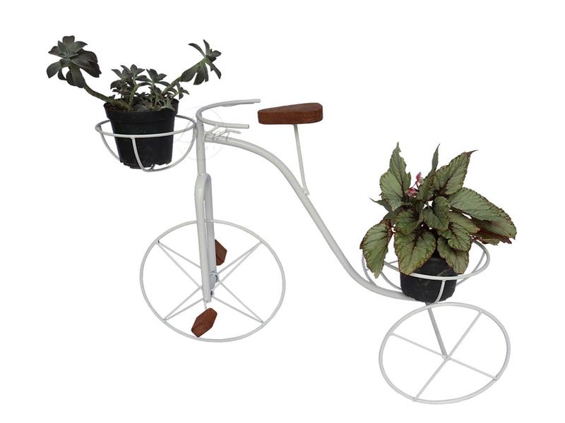 Imagem de Decoração Bicicleta Jardim Decorativa Com Suporte Para Vaso