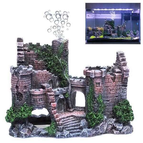 Decoração de Castelo Antigo para Aquários Fazhongfa Imagem de Decoração de Castelo Antigo para Aquários Fazhongfa