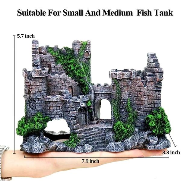Decoração de Castelo Antigo para Aquários Fazhongfa Imagem de Decoração de Castelo Antigo para Aquários Fazhongfa