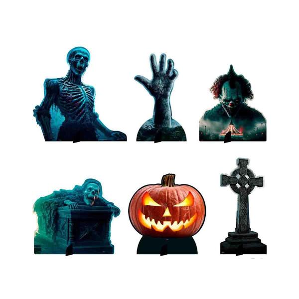 Imagem de Decoração de Mesa Halloween 6und - Regina