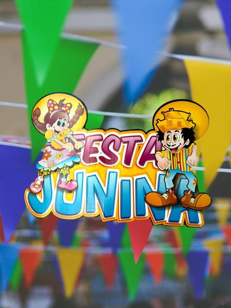 Imagem de Decoração Festa Junina Painel caipira grande 70x50cm