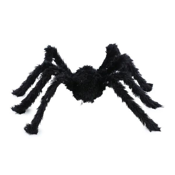 Decoração Halloween Aranha Cobalt de Veludo com Luz - Cromus Imagem de Decoração Halloween Aranha Cobalt de Veludo com Luz