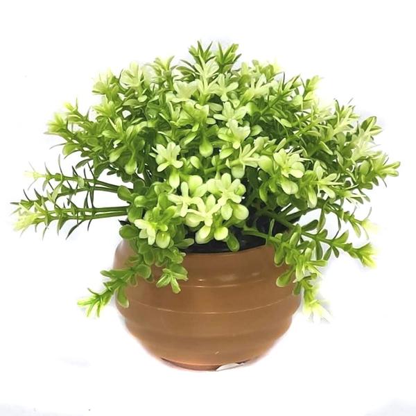 Imagem de decoração plantas artificiais decorativas vaso vasinho falsa flor