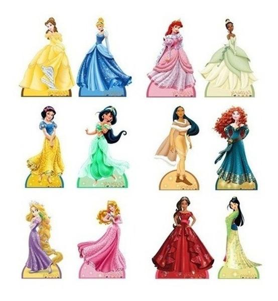 Imagem de Decoração Princesas De Disney - 12 Displays De 20cm