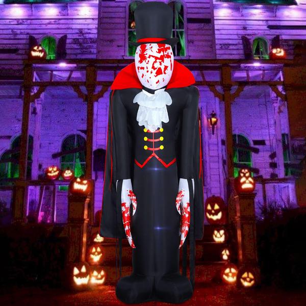 Imagem de Decorações de jardim infláveis de Halloween Lulu Home 9FT Ghost