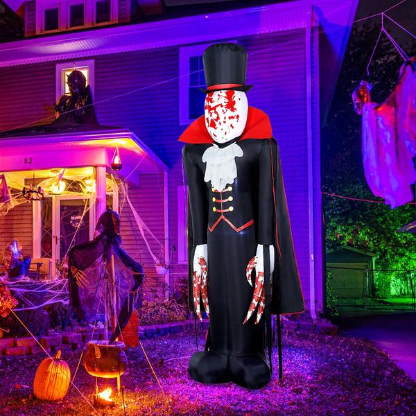 Imagem de Decorações de jardim infláveis de Halloween Lulu Home 9FT Ghost